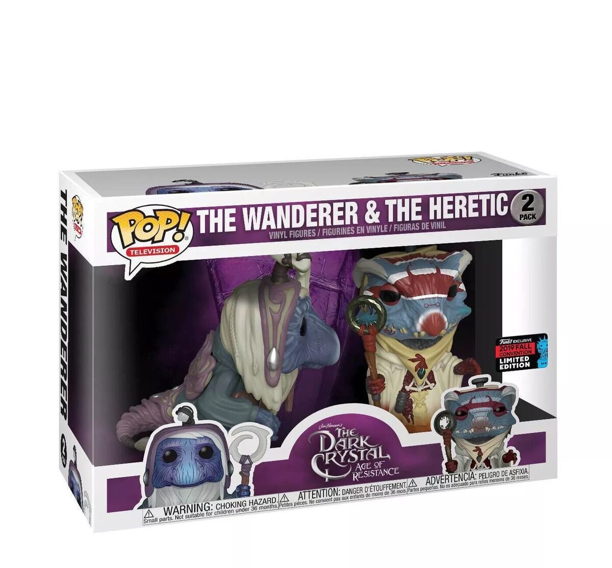 Funko POP The Dark Crystal The Wanderer & The Heretic 2 Pack - NERD BLVD