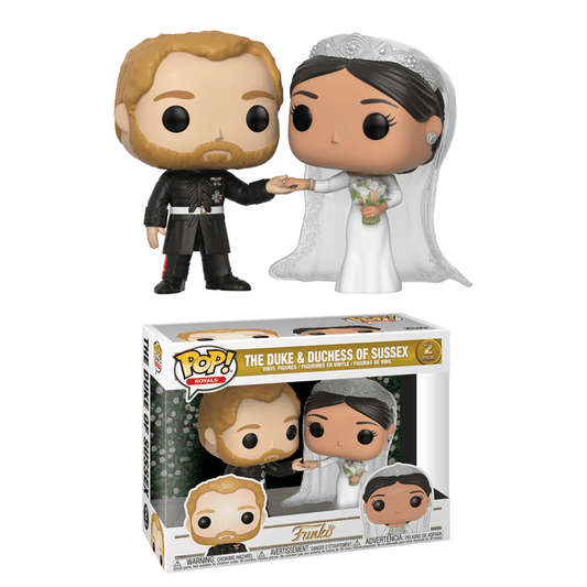 Funko POP The Duke And Dutchess of Sussex 2 Pack - NERD BLVD