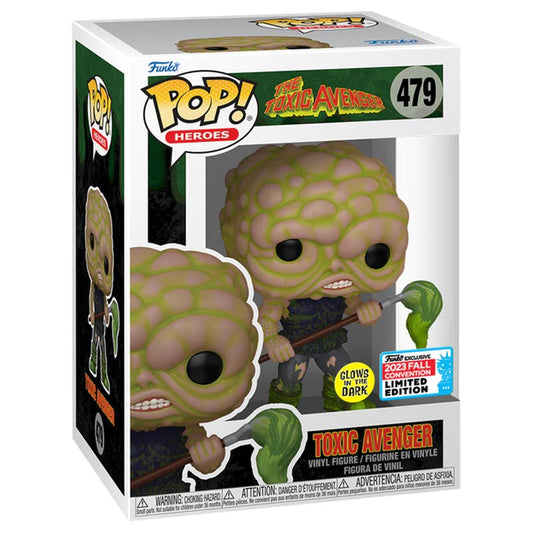 Funko POP The Toxic Avenger 479 2023 Fall Convention GITD - NERD BLVD