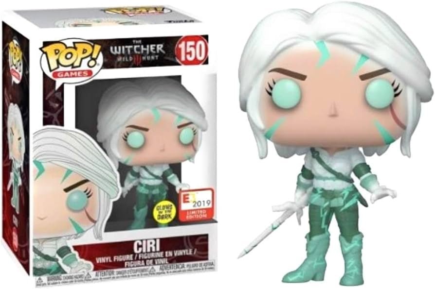 Funko POP The Witcher Ciri GITD E3 2019 150 - NERD BLVD