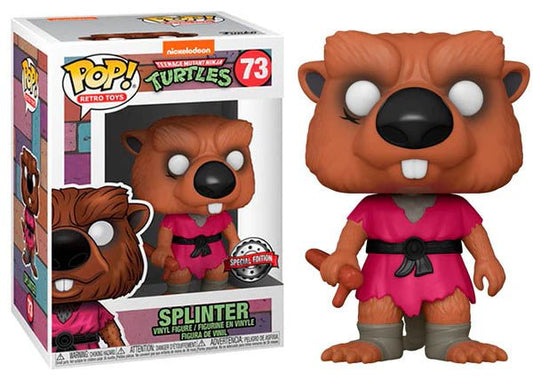 Funko Pop TMNT Splinter 73 Special Edition - NERD BLVD