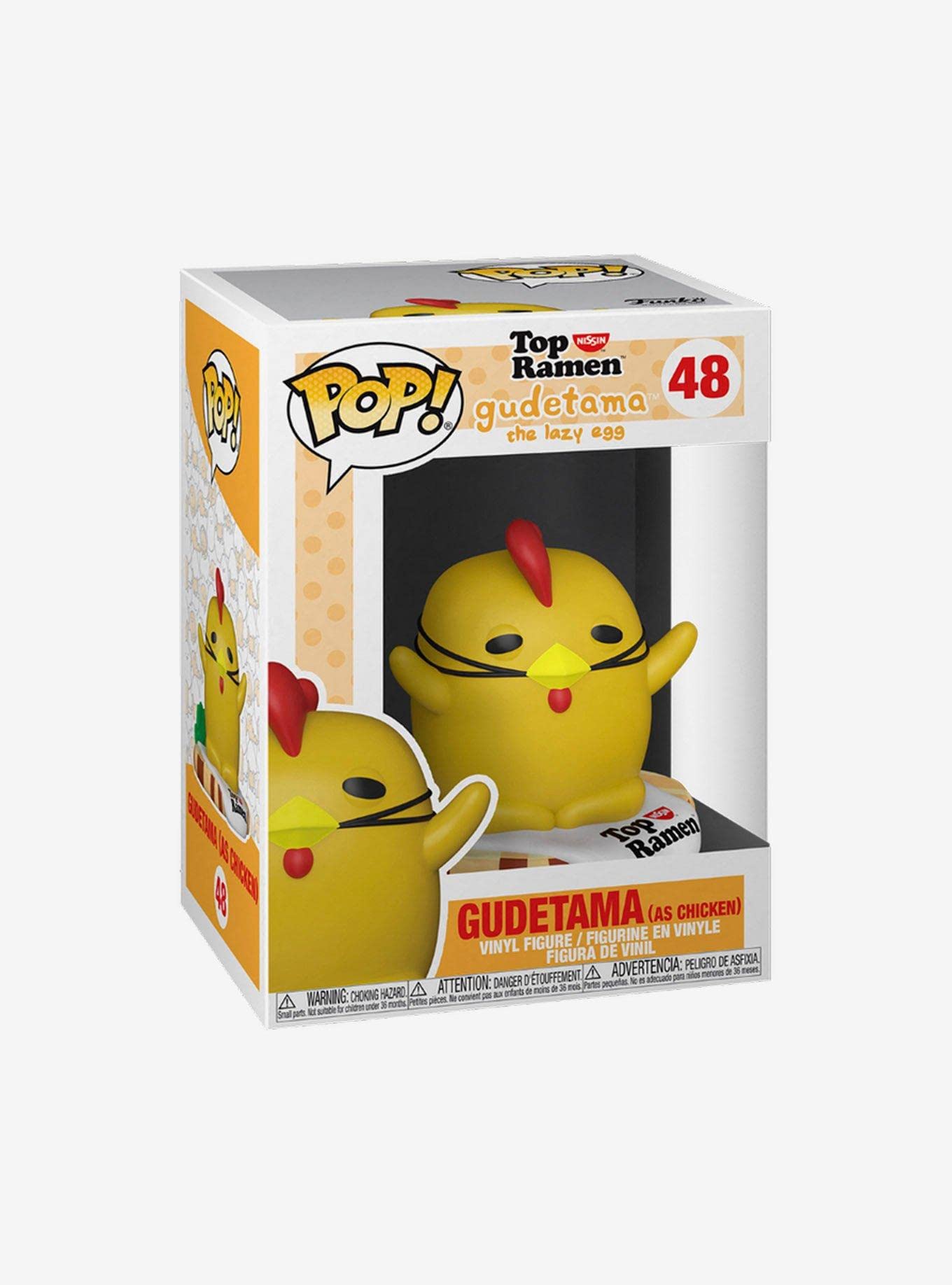 Funko POP Top Ramen Gudetama As Chicken 48 - NERD BLVD