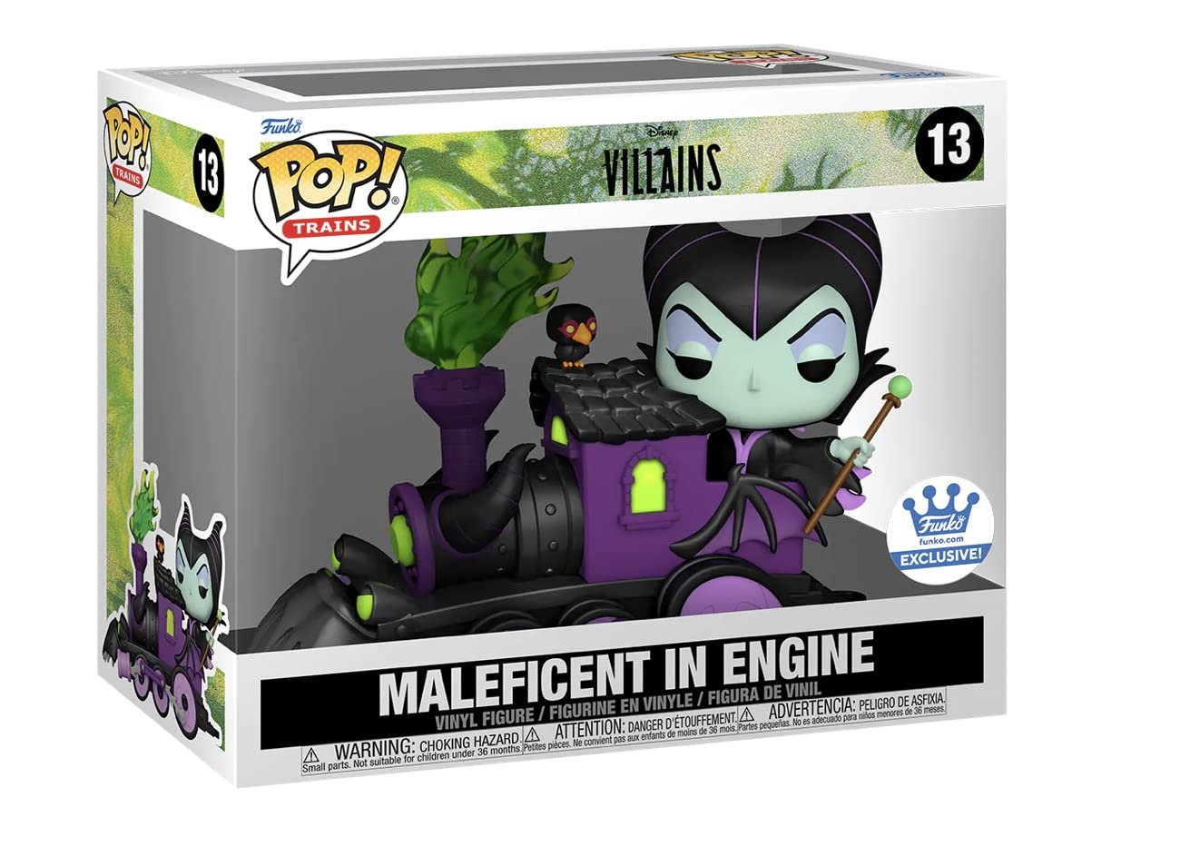 Funko POP Trains Maleficent In Engine Funko Exclusive 13 - NERD BLVD