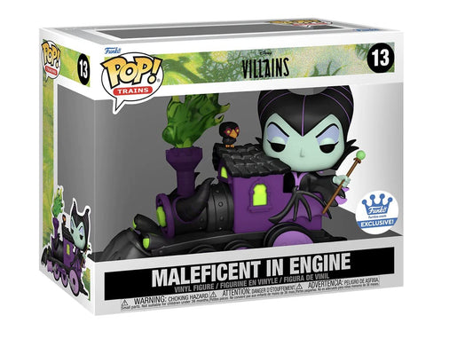 Funko POP Trains Maleficent In Engine Funko Exclusive 13 - NERD BLVD