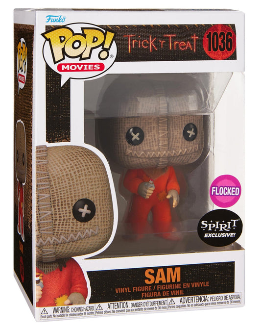 Funko POP Trick R Treat Sam Flocked Spirit Exclusive 1036 - NERD BLVD