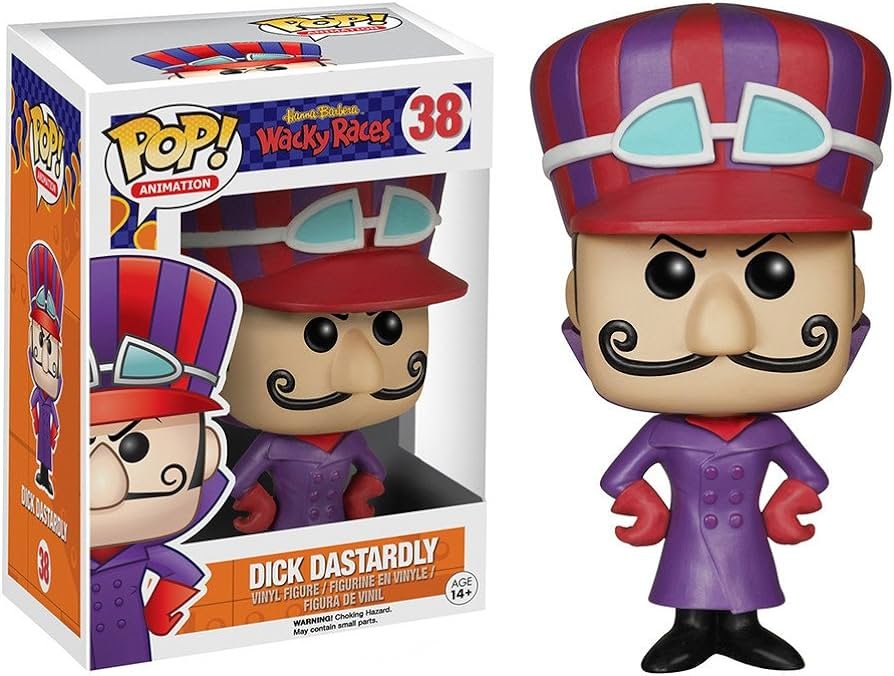 Funko POP Wacky Races Dick Dastardly 38 - NERD BLVD