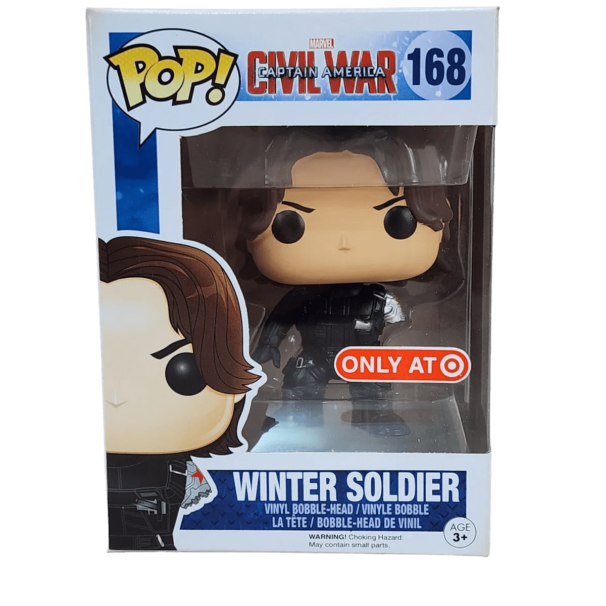 Funko POP! Winter Soldier Target Exclusive - Civil War #168 - NERD BLVD