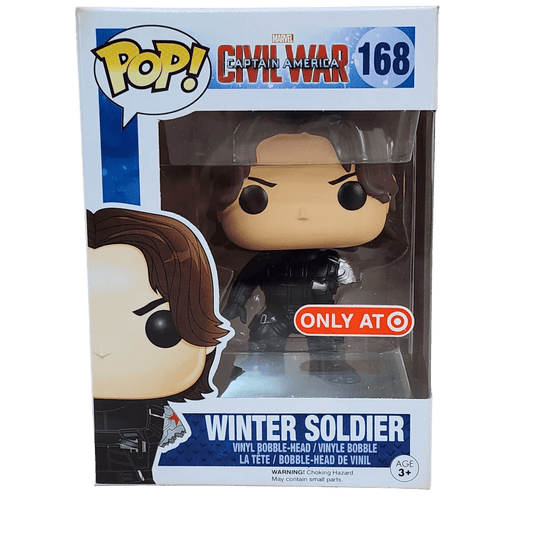 Funko POP! Winter Soldier Target Exclusive - Civil War #168 - NERD BLVD