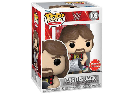 Funko POP WWE Cactus Jack GameStop Exclusive 105 - NERD BLVD