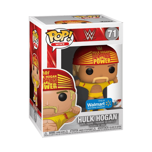 Funko POP WWE Hulk Hogan Walmart Exclusive 71 - NERD BLVD