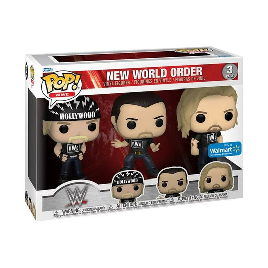 Funko POP WWE New World Order Walmart 3 Pack - NERD BLVD