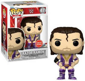 Funko POP WWE Razor Ramon GameStop 47 - NERD BLVD