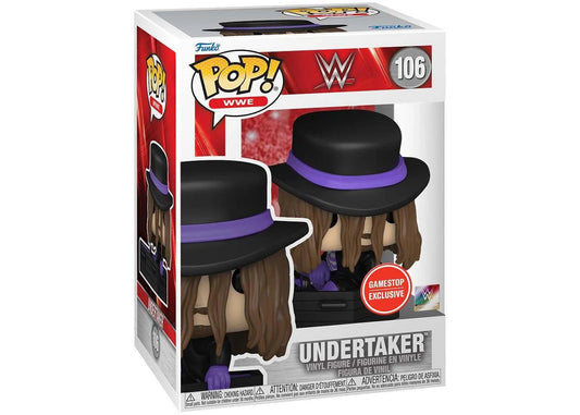 Funko POP WWE Undertaker GameStop Exclusive 106 - NERD BLVD