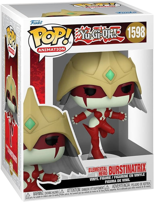 Funko POP Yu Gi Oh Elemental Hero Burstinatrix 1598 - NERD BLVD