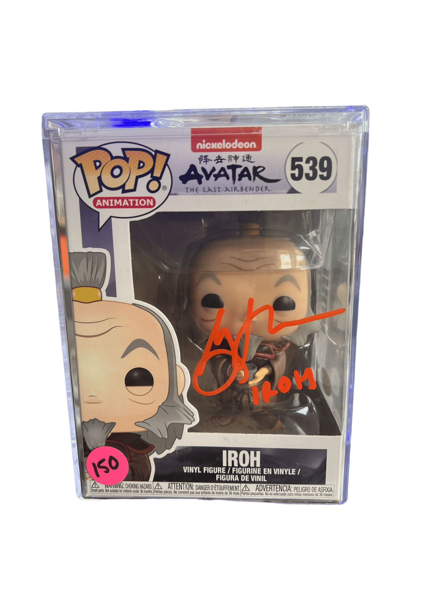 Greg Baldwin Signed Iroh Avatar Funko POP JSA COA - NERD BLVD