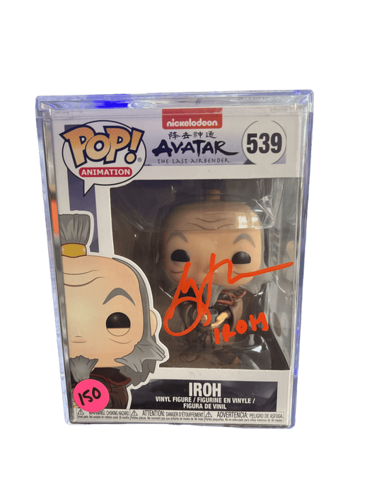 Greg Baldwin Signed Iroh Avatar Funko POP JSA COA - NERD BLVD