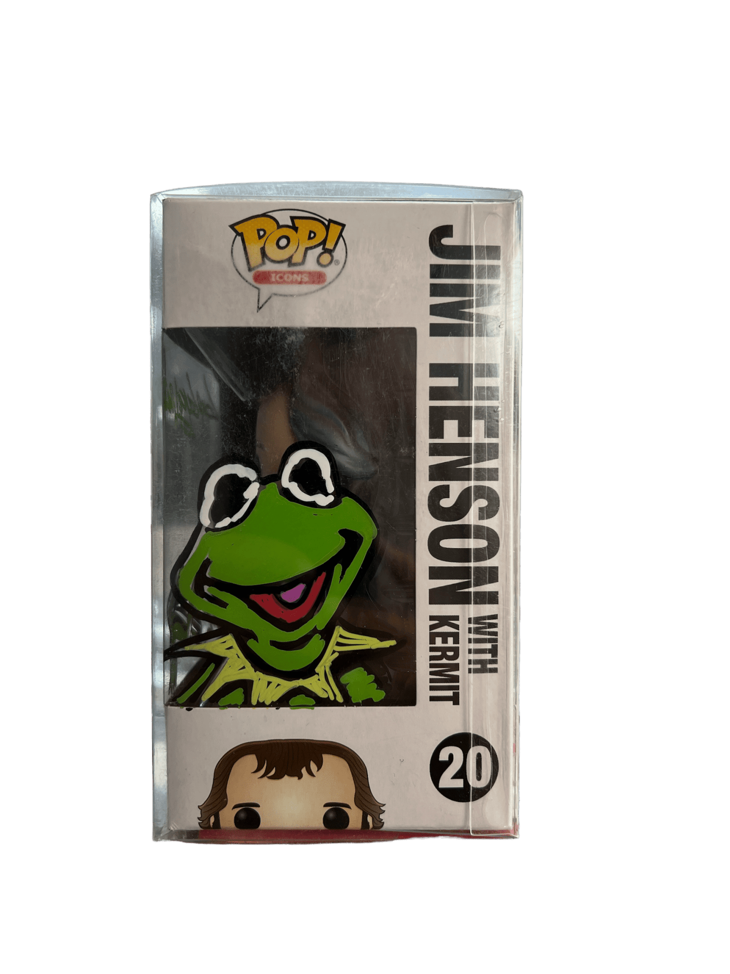 Guy Gilchrist Signed Funko Pop Kermit Jim Henson 20 Art Sketch JSA COA - NERD BLVD