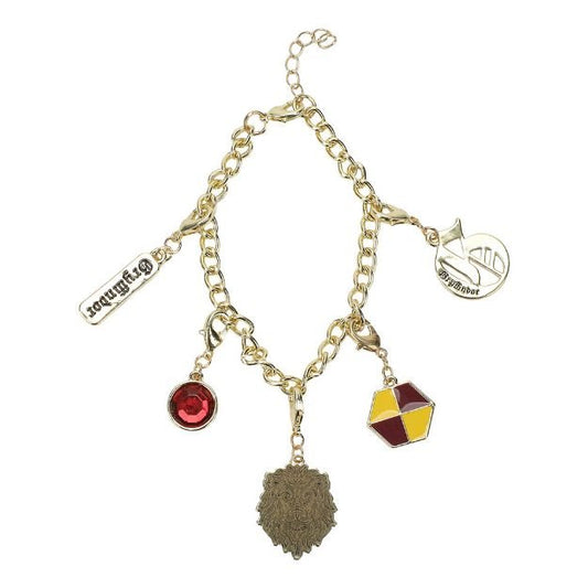 HARRY POTTER GRYFFINDOR MULTI-CHARMED BRACELET - NERD BLVD