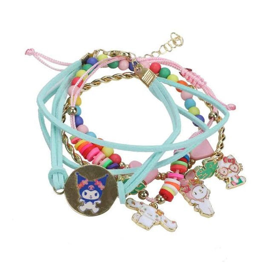 HELLO KITTY & FRIENDS 4 PC BRACELET SET - NERD BLVD