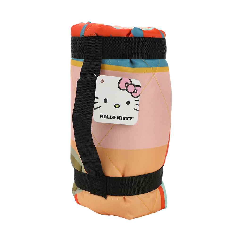 HELLO KITTY OFF THE GRID WATERPROOF OUTDOOR THROW BLANKET - NERD BLVD