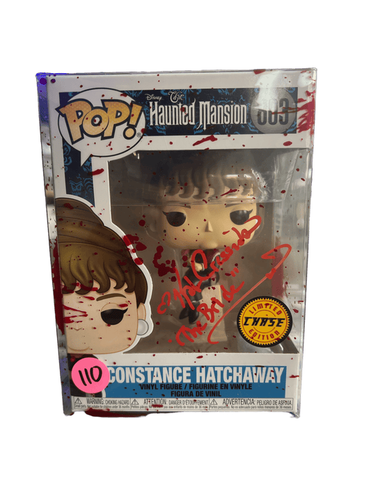 Kat Cressida Signed Constance Hatchaway Haunted Mansion Funko POP Chase JSA COA - NERD BLVD