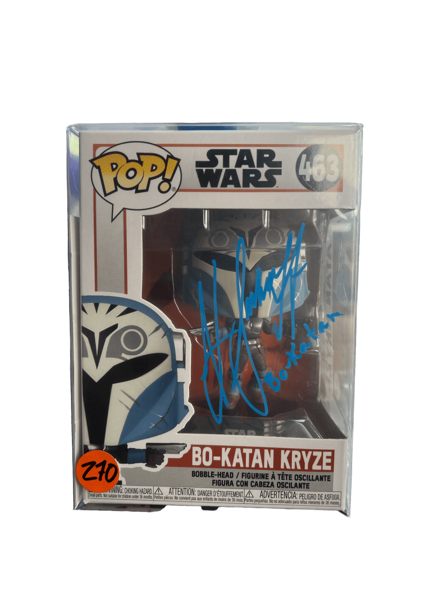 Katee Sackhoff Signed Bo Katan Kryze Star Wars Funko 463 JSA COA - NERD BLVD