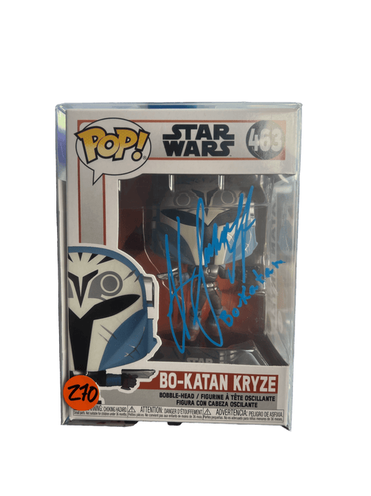 Katee Sackhoff Signed Bo Katan Kryze Star Wars Funko 463 JSA COA - NERD BLVD