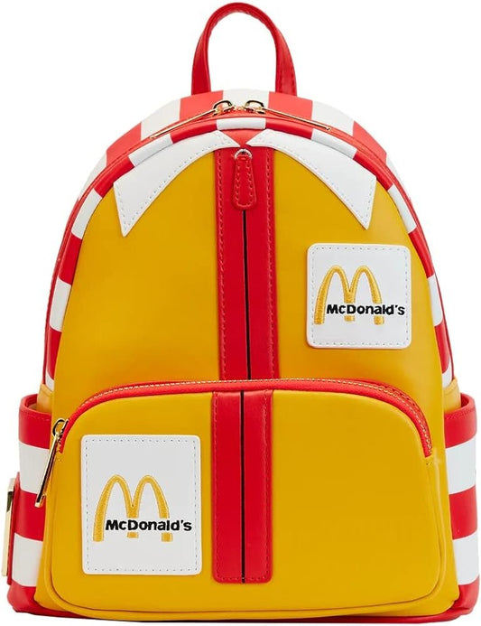 Loungefly McDonald's Ronald McDonald Cosplay Mini Backpack Bag Purse - NERD BLVD