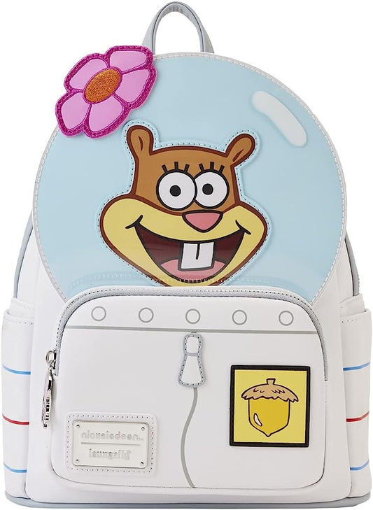 Loungefly Nickelodeon Spongebob Squarepants Sandy Cheeks Cosplay Mini Backpack - NERD BLVD