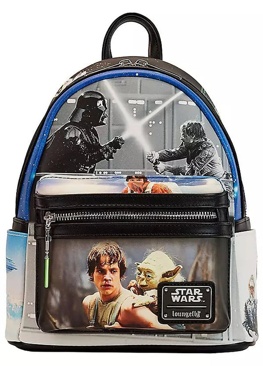 Loungefly Star Wars Empire Strikes Back Final Frames Mini Backpack - NERD BLVD