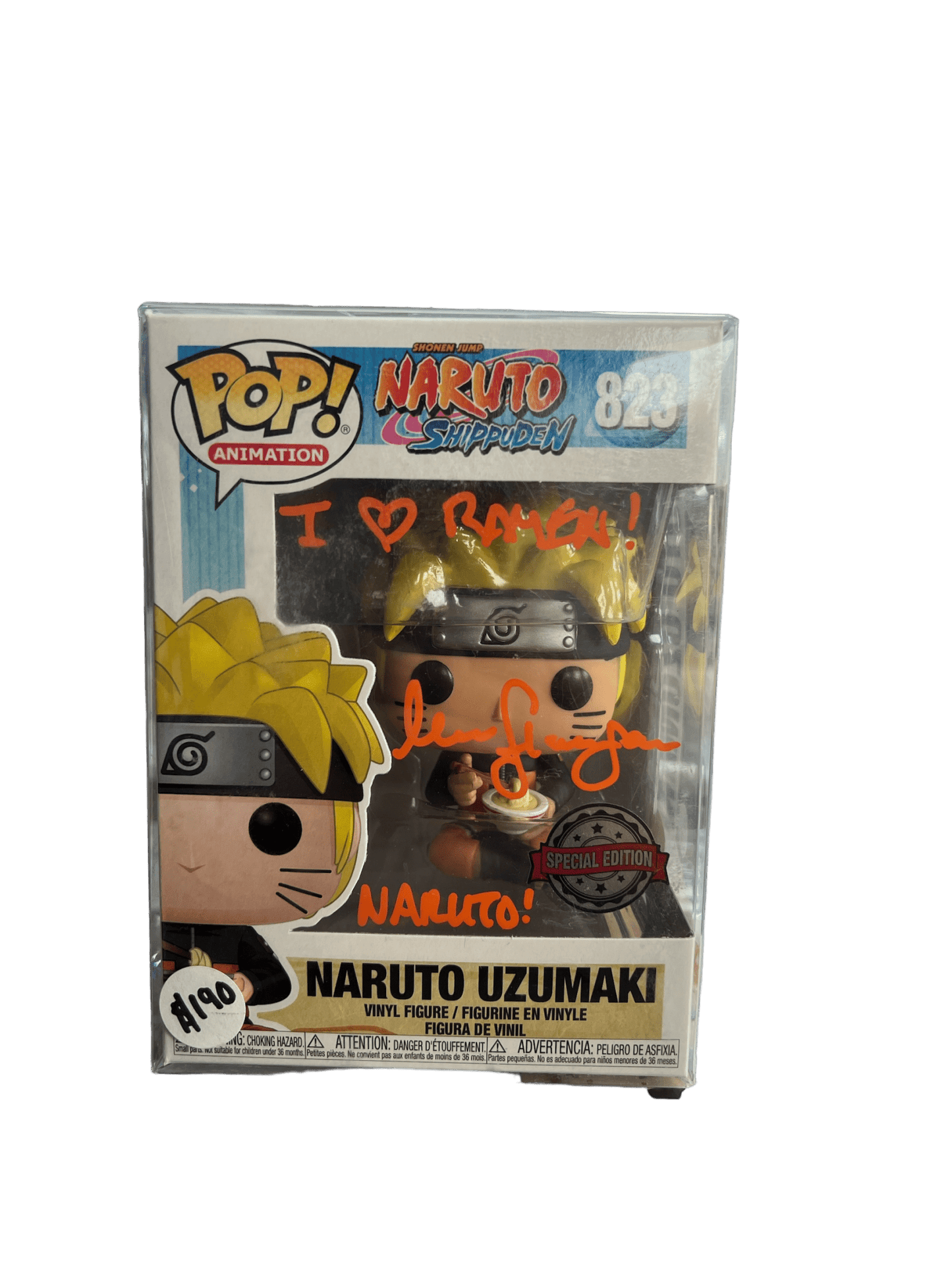 Maile Flanagan Signed Naruto Funko POP 823 JSA COA - NERD BLVD