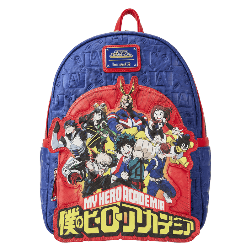 My Hero Academia Group Debossed Logo Mini Backpack - NERD BLVD