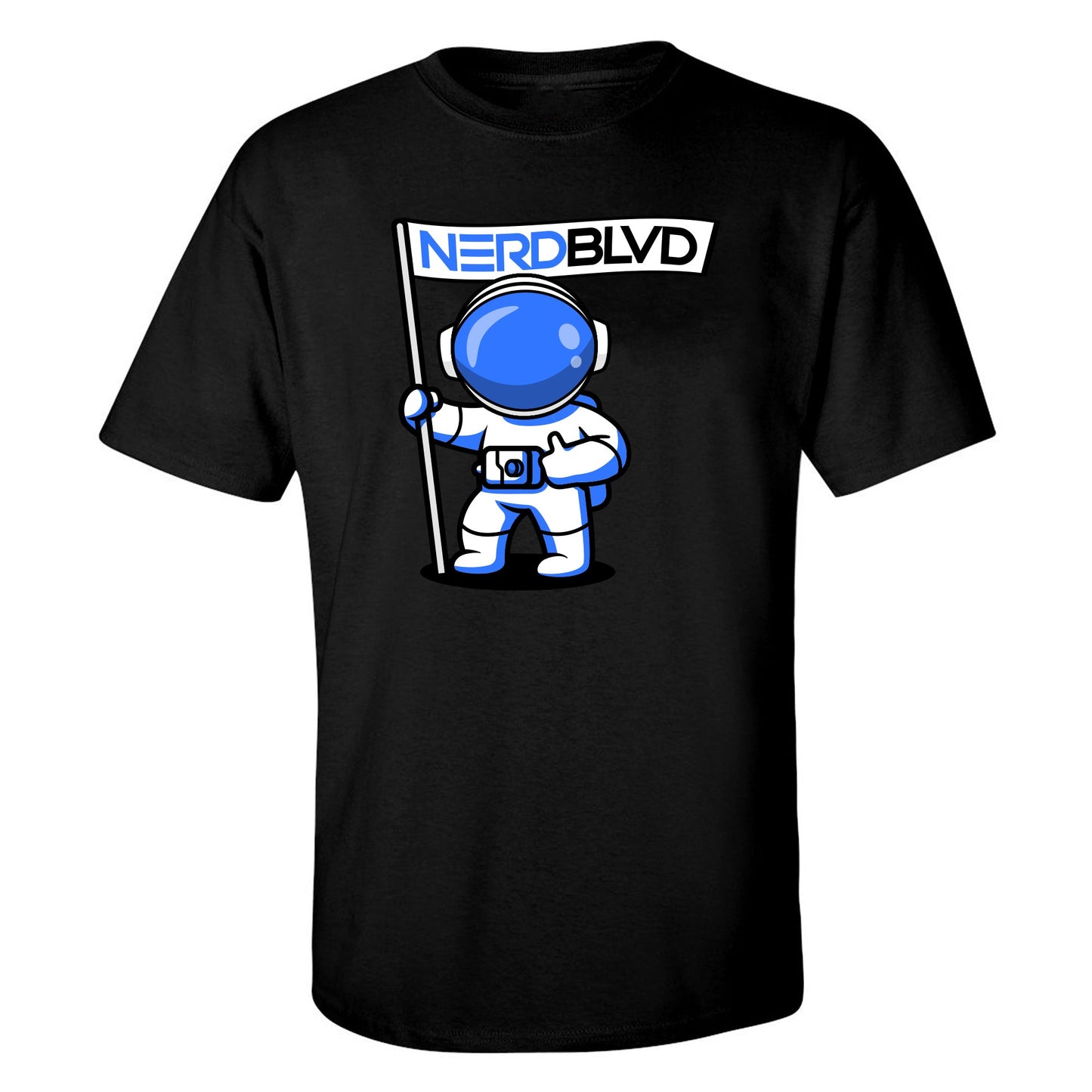 Nerd Blvd Houston Astronaut T - Shirt - NERD BLVD