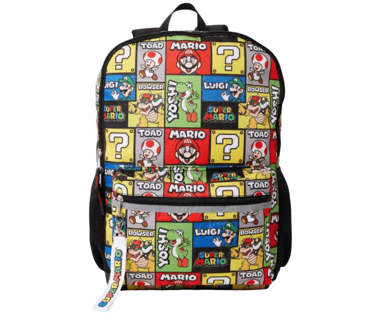 Nintendo Super Mario Print Backpack 17" - NERD BLVD