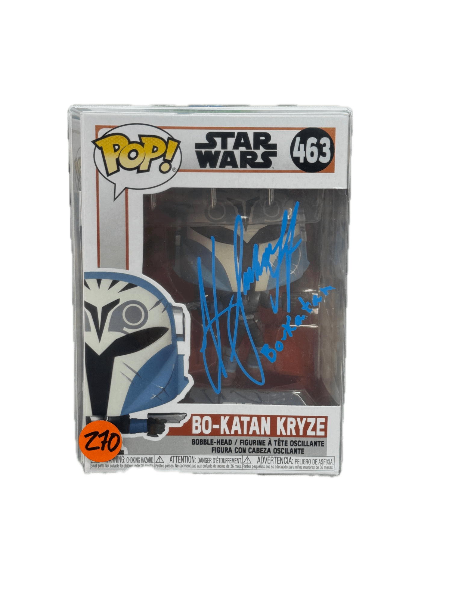 Signed Funko POP Star Wars Bo - Katan Kryze 463 - NERD BLVD