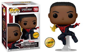 Spider-Man Miles Morales Classic Suit Funko Pop Vinyl Figure 765 Chase - NERD BLVD