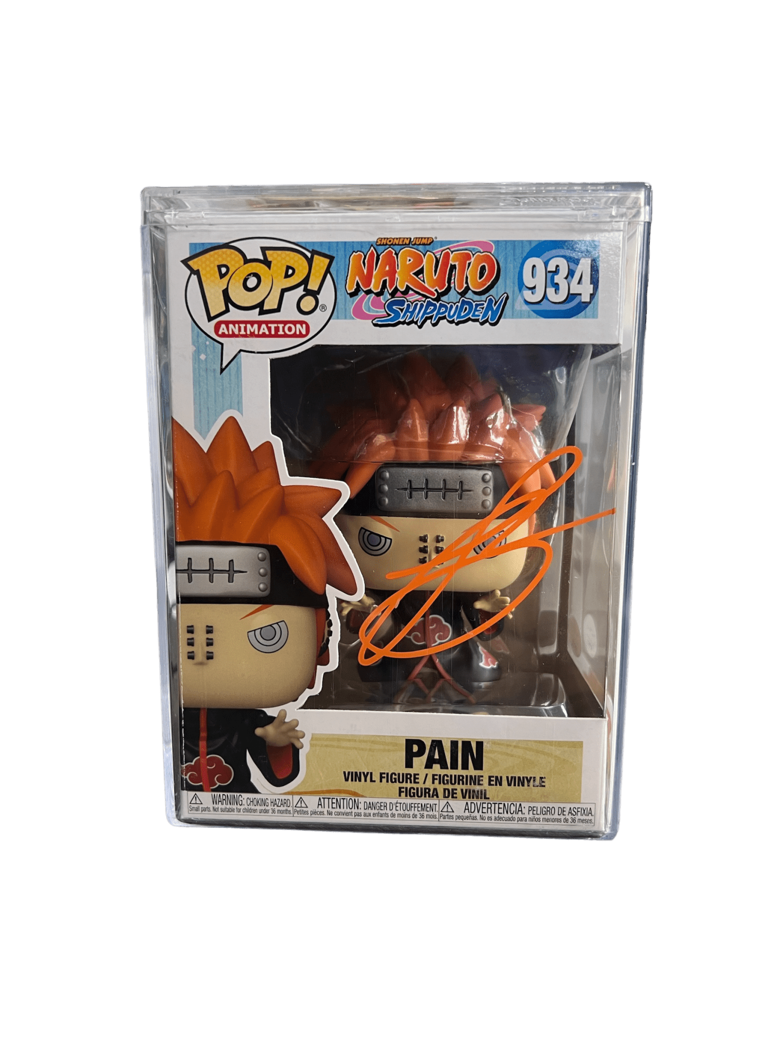 Troy Baker Signed Pain Naruto Funko Pop 934 JSA COA - NERD BLVD