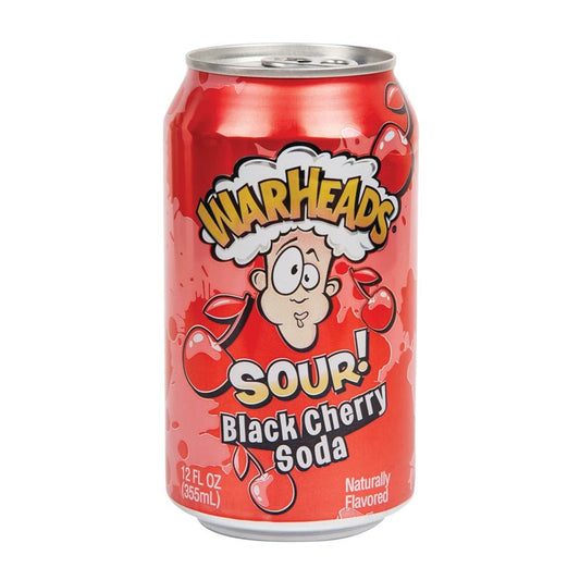 Warheads Sour Soda - Black Cherry - NERD BLVD