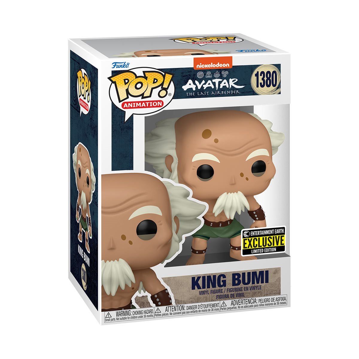 Avatar: The Last Airbender King Bumi Funko Pop! Vinyl Figure #1380 - NERD BLVD