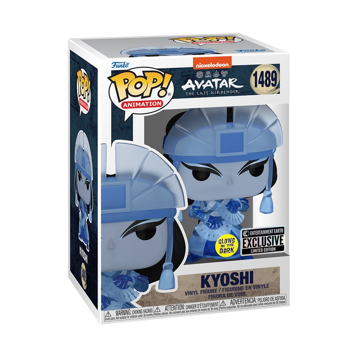 Avatar: The Last Airbender Kyoshi Spirit Glow-in-the-Dark Funko Pop! Vinyl Figure #1489 - NERD BLVD