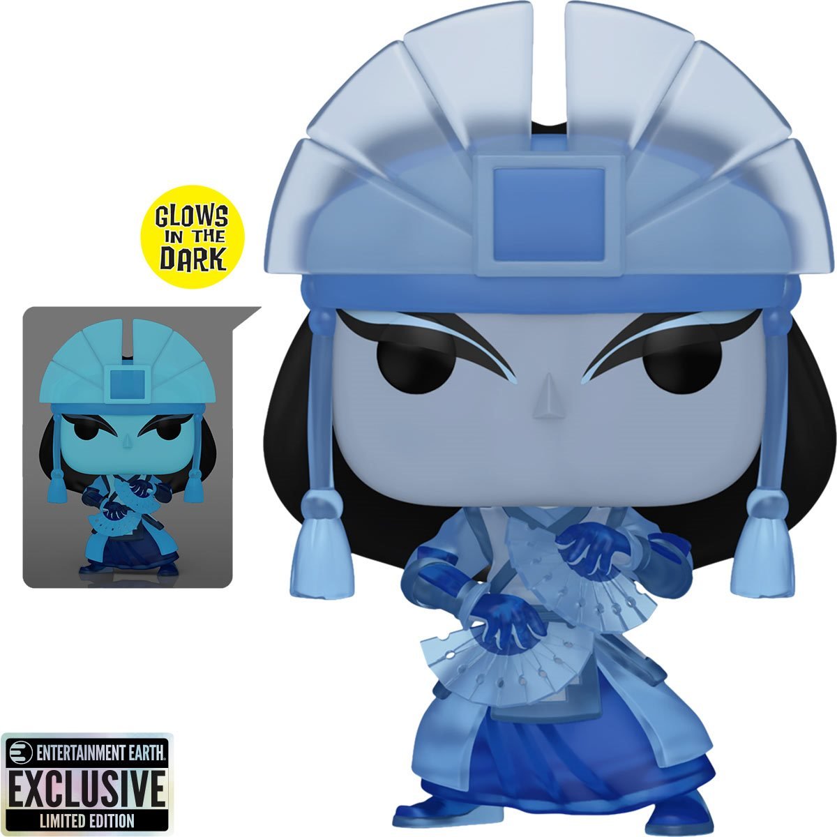 Avatar: The Last Airbender Kyoshi Spirit Glow-in-the-Dark Funko Pop! Vinyl Figure #1489 - NERD BLVD