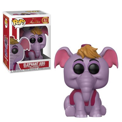 Disney Aladdin Funko POP Elephant Abu 478 - NERD BLVD