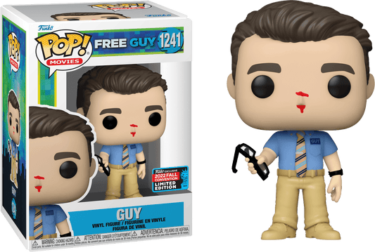 Free Guy Funko POP 1241 2022 Fall Convention LE Shared - NERD BLVD