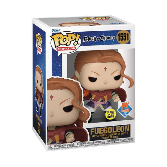 FUNKO POP! ANIMATION: BLACK CLOVER FUEGOLEON (GITD) #1555 - NERD BLVD