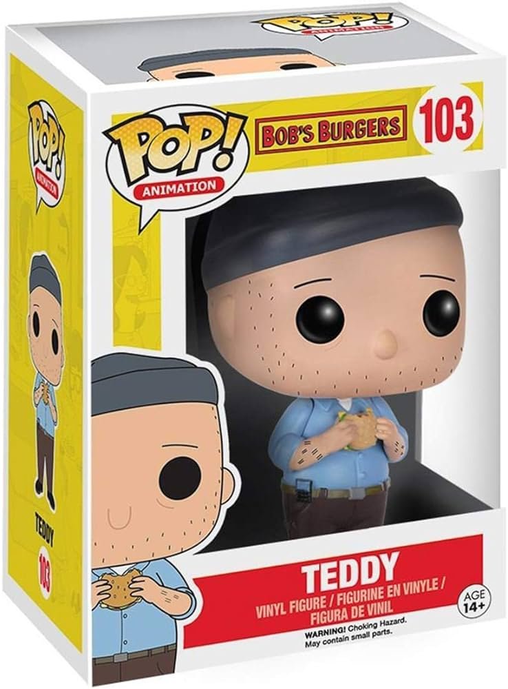 Funko POP Animation: Bob’s Burgers - Teddy #103 - NERD BLVD