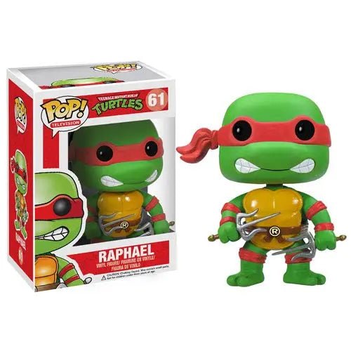 Funko Pop! Animation: TMNT Teenage Mutant Ninja Turtles - Raphael #61 - NERD BLVD