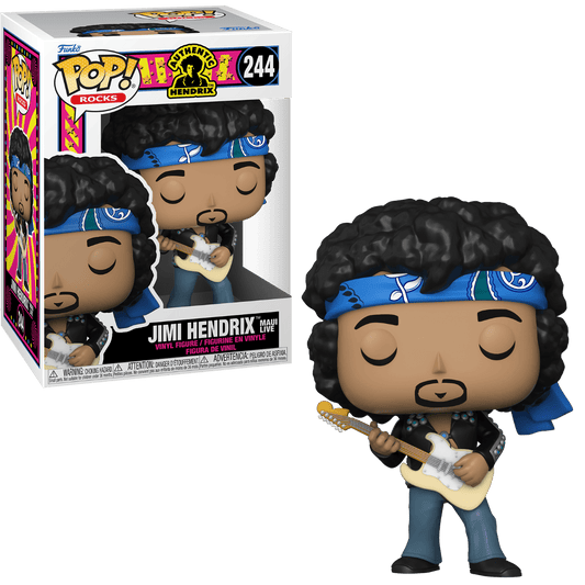 Funko POP Authentic Hendrix Jimi Hendrix 244 - NERD BLVD