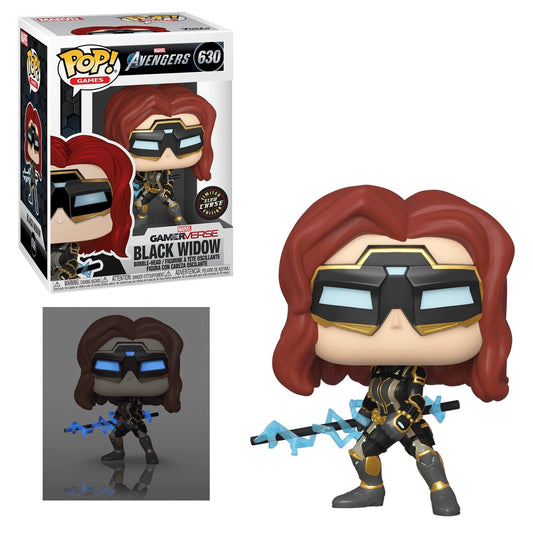 Funko POP Avengers Black Widow 630 Glow chase LE - NERD BLVD