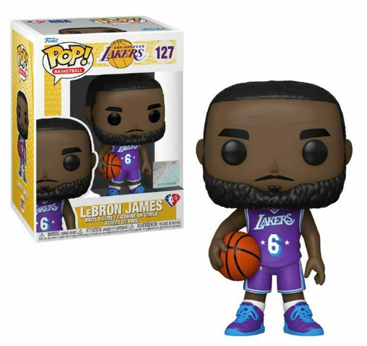 Funko Pop Basketball LeBron James 127 - NERD BLVD