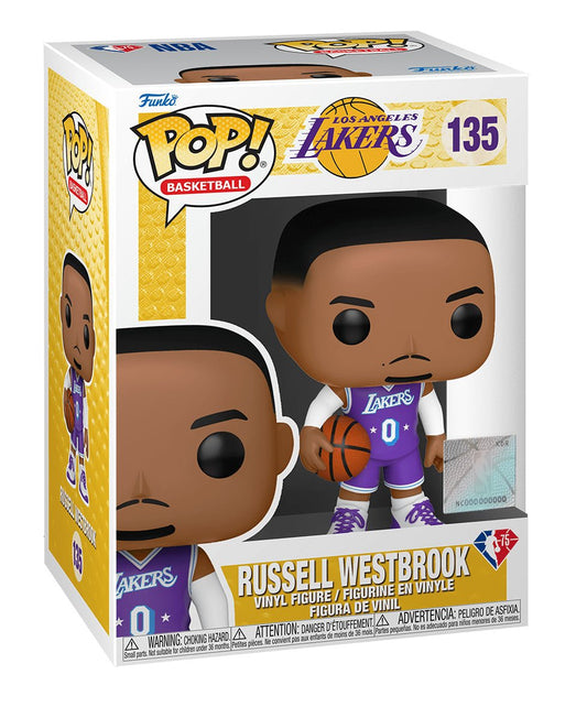 Funko Pop Basketball Russell Westbrook 135 - NERD BLVD